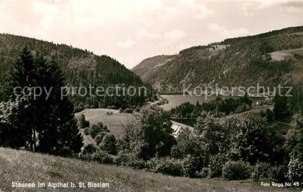 St Blasien Stausee im Alptal
