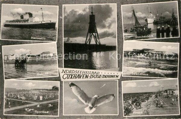 Cuxhaven Duhnen Nordseebad Hanseatic Duhnen Sportbad Strand Steube
