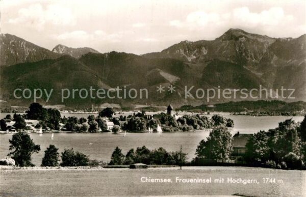 Chiemsee Teilansicht Hochgern