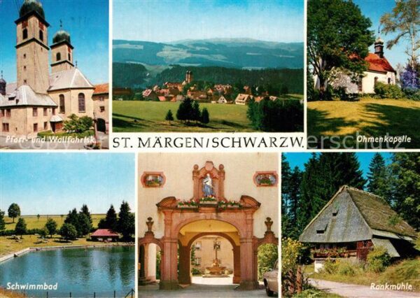 St Maergen Pfarrkirche Wallfahrtskirche Schwimmbad