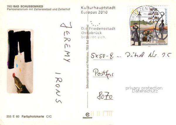Bad Schussenried Parksanatorium Zellerseebad Zellerhof – Bild 2