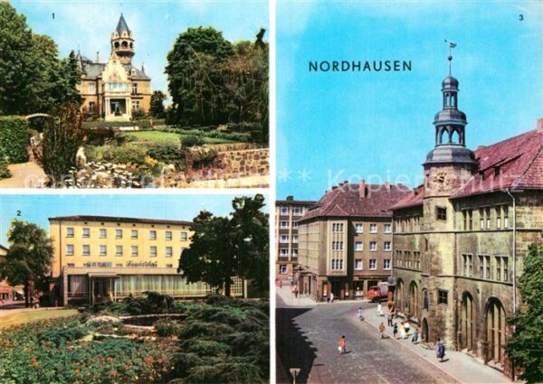Nordhausen Thueringen Meyenburgmuseum Hotel Handelshof Rathau