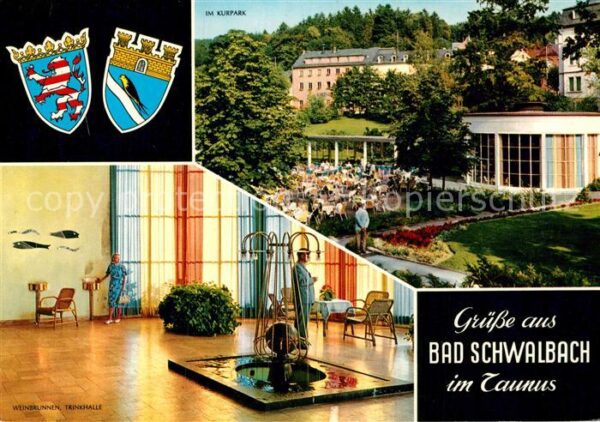 Bad Schwalbach Kurpark Weinbrunnen Trinkhalle