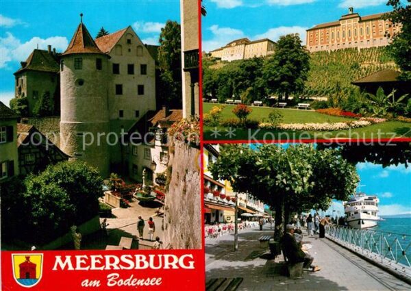 Meersburg Bodensee Kurpark Burg Anlegestelle