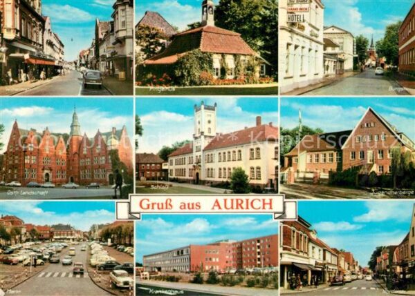 Aurich Ostfriesland Stadtansichten