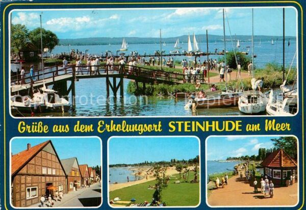 Steinhude Hafen Badestrand Fachwekhäuser