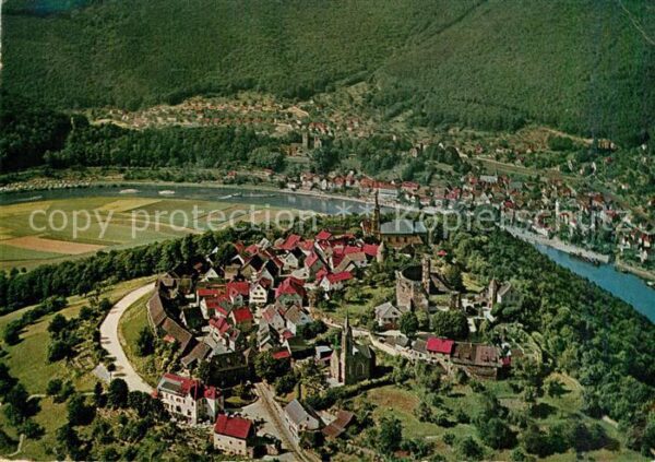Dilsberg Panorama mit Neckarsteinach