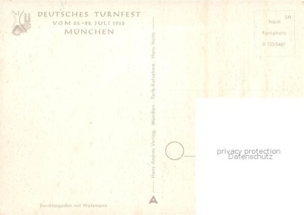 Berchtesgaden Teilansicht mit Watzmann – Bild 2