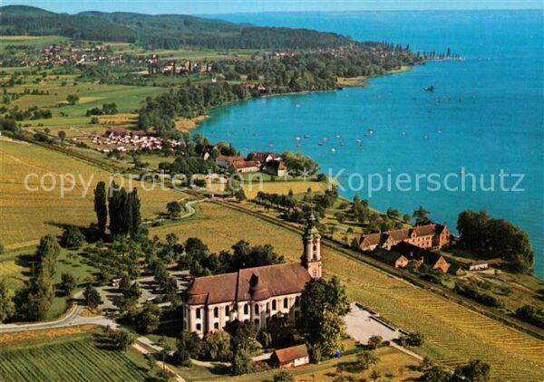 Birnau Fliegeraufnahme Basilika