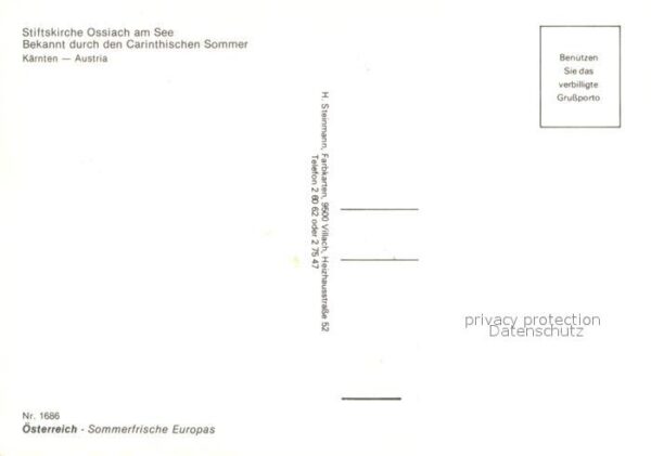 Ossiach Panorama See Stiftskirche Inneres – Bild 2