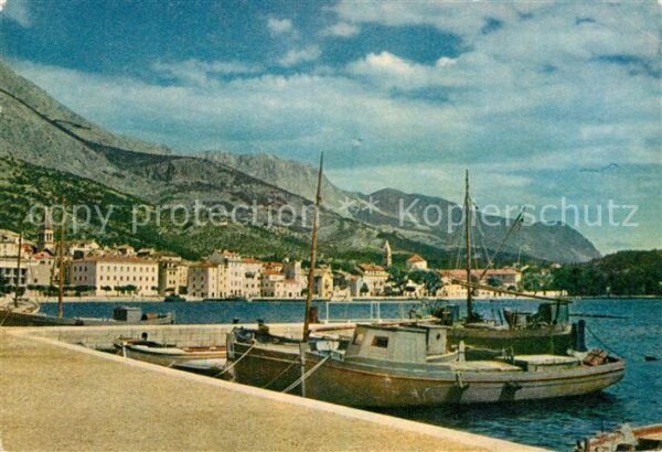 Makarska Dalmatien Hafen