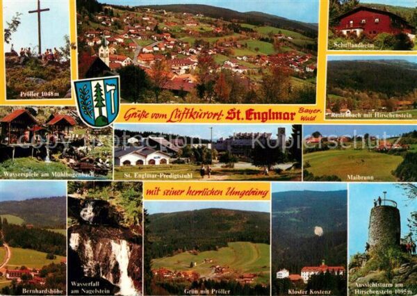 St Englmar Prötter Wasserspiele am Mühlbogenbach K