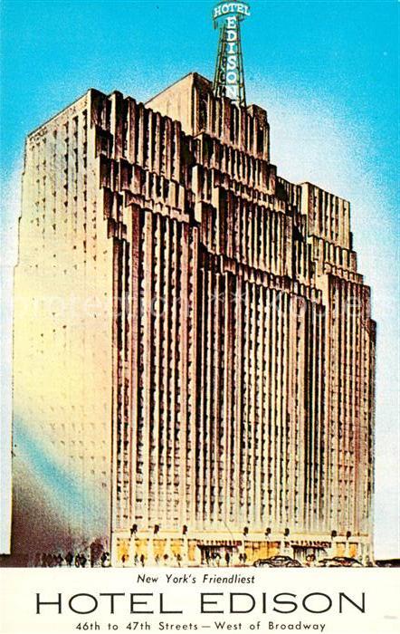 New York City Hotel Edison