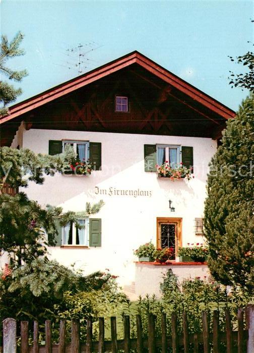 Mittenwald Bayern Haus Firnenglanz