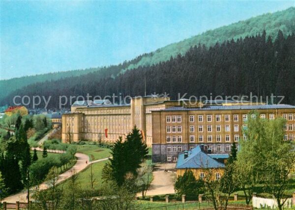 Erlabrunn Erzgebirge Bergarbeiter Krankenhaus