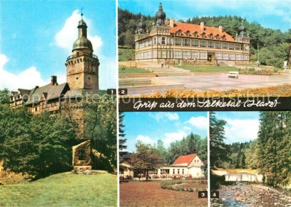 Selketal Burg Falkenstein Alexisbad Ferienheim G