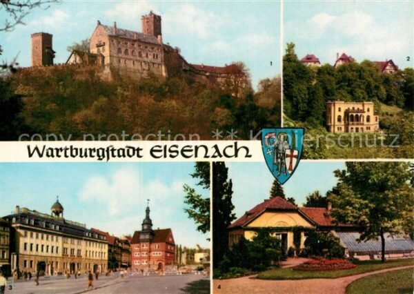 Eisenach Thueringen Wartburg Reuter Villa Schlossmuseum Rat