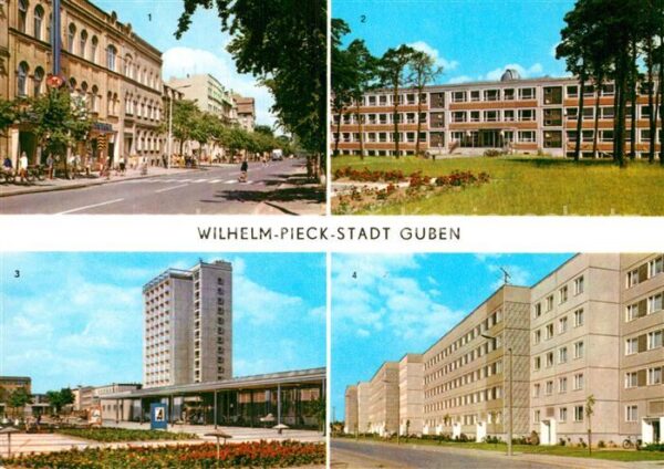 Guben Wilh Pieck Str Obersprucke Schule Hochh