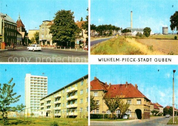 Guben Wilh Pieck Str VEB Chemiefaserkombinat