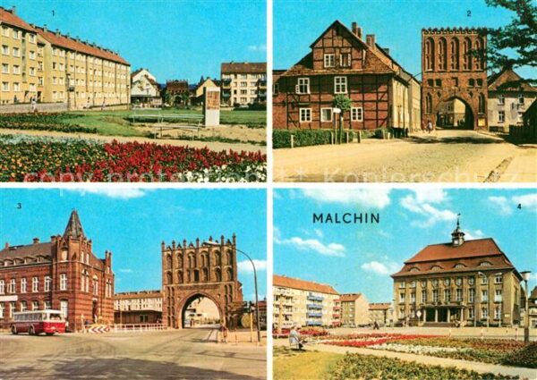 Malchin Demmin Karl Dressel Strasse Steintor Kalenisch