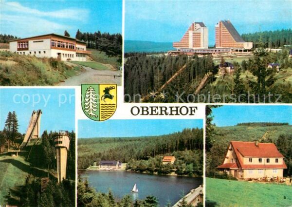 Oberhof Thueringen Schanzenbaude Interhotel Panorama Schan