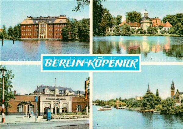 Koepenick Schloss S Bahnhof Schlosskapelle Ortsbl