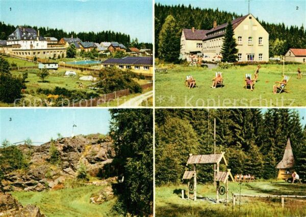 Gruenbach Vogtland Ferienheim Geschwister Scholl FDGB Erho