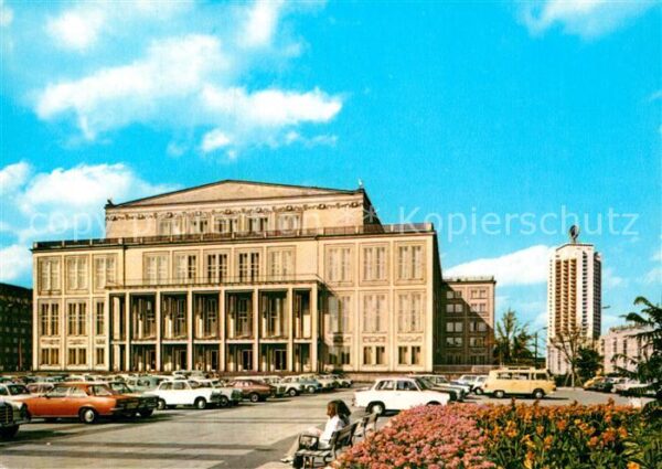 Leipzig Opernhaus am Karl Marx Platz