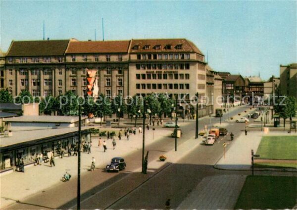 Berlin Friedrichstrasse Ecke Unter den Linden