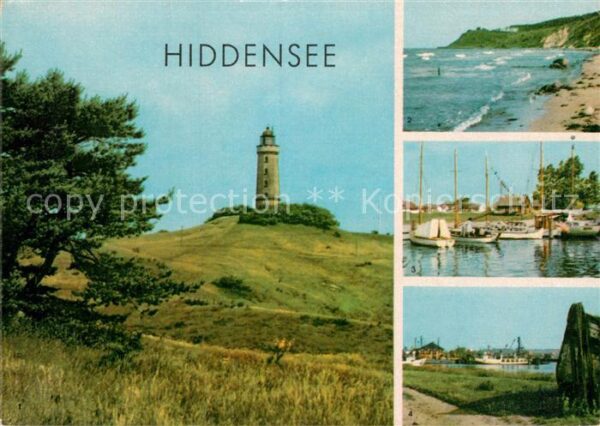 Insel Hiddensee Kloster Leuchtturm Strand Neuendorf Vit
