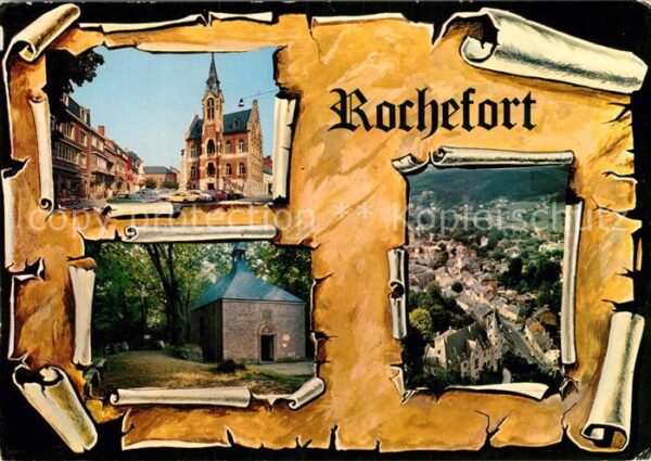 Rochefort Namur Wallonie Hotel de Ville Chapelle de Lorette Chat