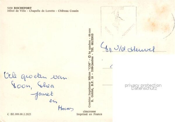 Rochefort Namur Wallonie Hotel de Ville Chapelle de Lorette Chat – Bild 2
