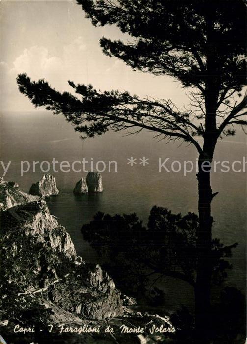 Capri Faraglioni da Monte Solaro