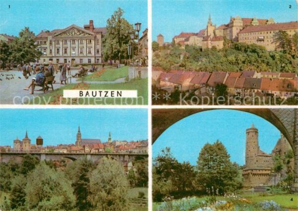 Bautzen Stadttheater Ortenburg Friedensbrücke A