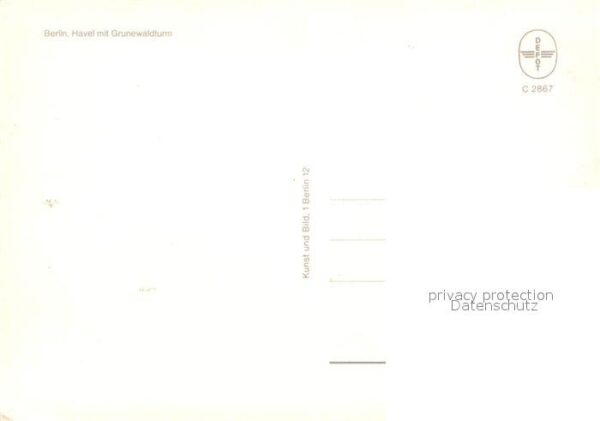 Berlin Have mit Grundewaldturm – Bild 2