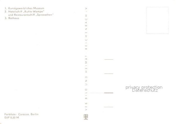 Koepenick Kunstgewerbe Museum Hotelschiff Kühle W – Bild 2