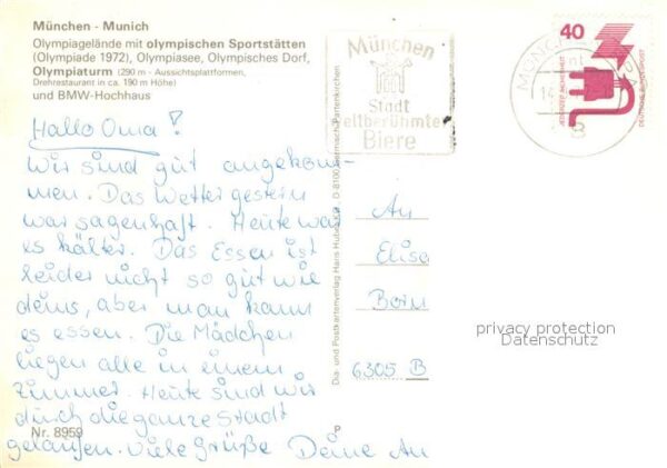 Muenchen Olympiagelände Olympiaturm – Bild 2