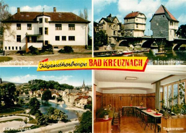 Bad Kreuznach Jugendherberge Brückenhäuser Stadtblick