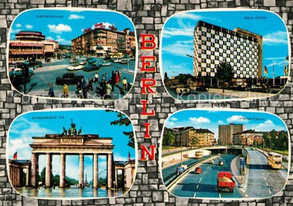 Berlin Kurfürstendamm Berlin Hilton Brandenbur