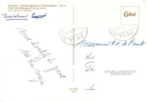 Villingen-Schwenningen Erholungsheim Tannenhöhe – Bild 2