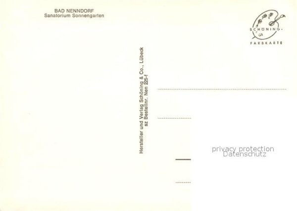 Bad Nenndorf Sanatorium Sonnengarten – Bild 2