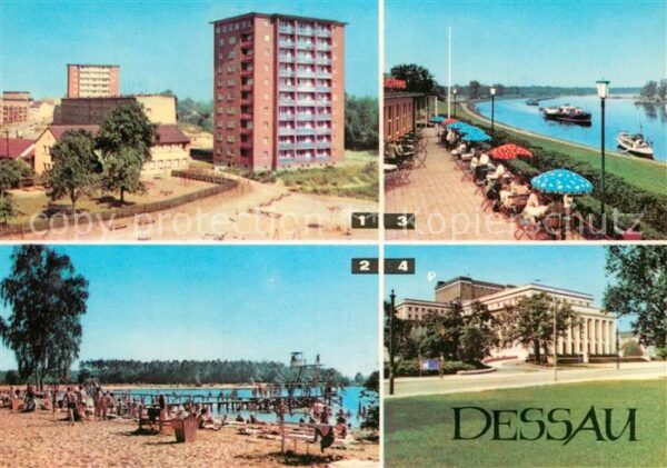 Dessau-Rosslau Am Roten Stern Strandbad Adria HOG Korn