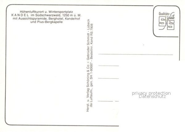 Kandel Breisgau Aussichtspyramide Berghotel Kandelhof P – Bild 2