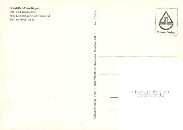 Denzlingen Sport-Bad Bad-Gaststätte – Bild 2