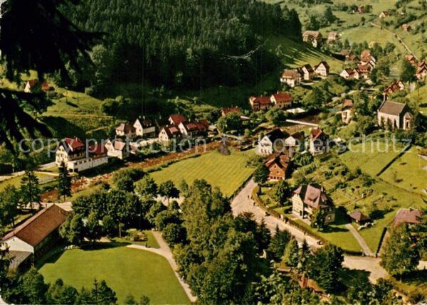 Schwarzenberg Baiersbronn Fliegeraufnahme