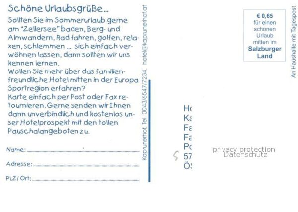 Zell See Hotel Kaprunerhof – Bild 2