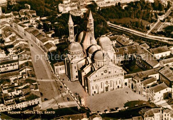 Padova Chiesa del Santo Fliegeraufnahme