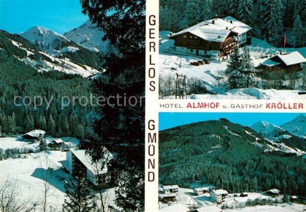 Gmuend Gerlos Hotel Almhof Gasthof Kröller