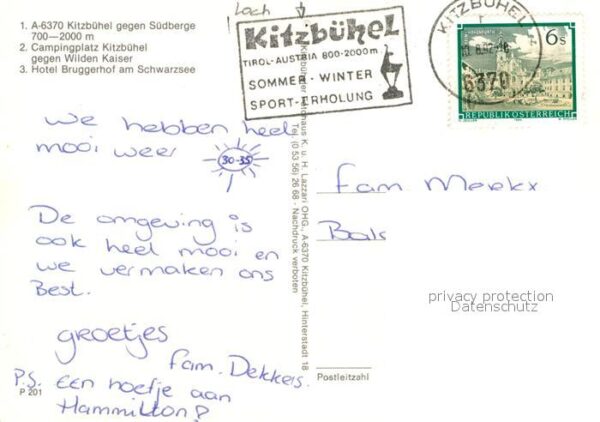 Kitzbuehel Tirol Campingplatz Wilder Kaiser Hotel Brugge – Bild 2