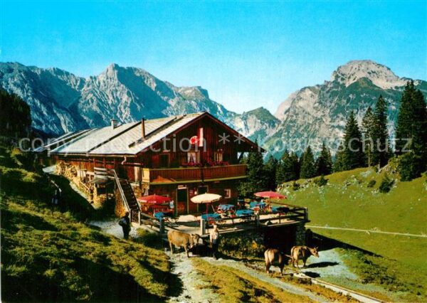 Pertisau Achensee Bärenbadalpe Ochsenkar Hahnenkamm Trist